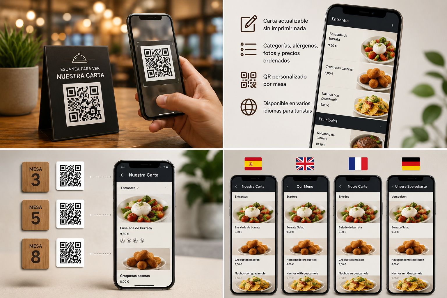QR de carta digital